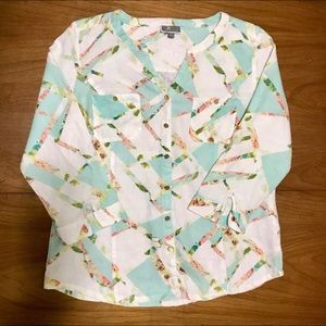 Linen Blouse by JM Collections